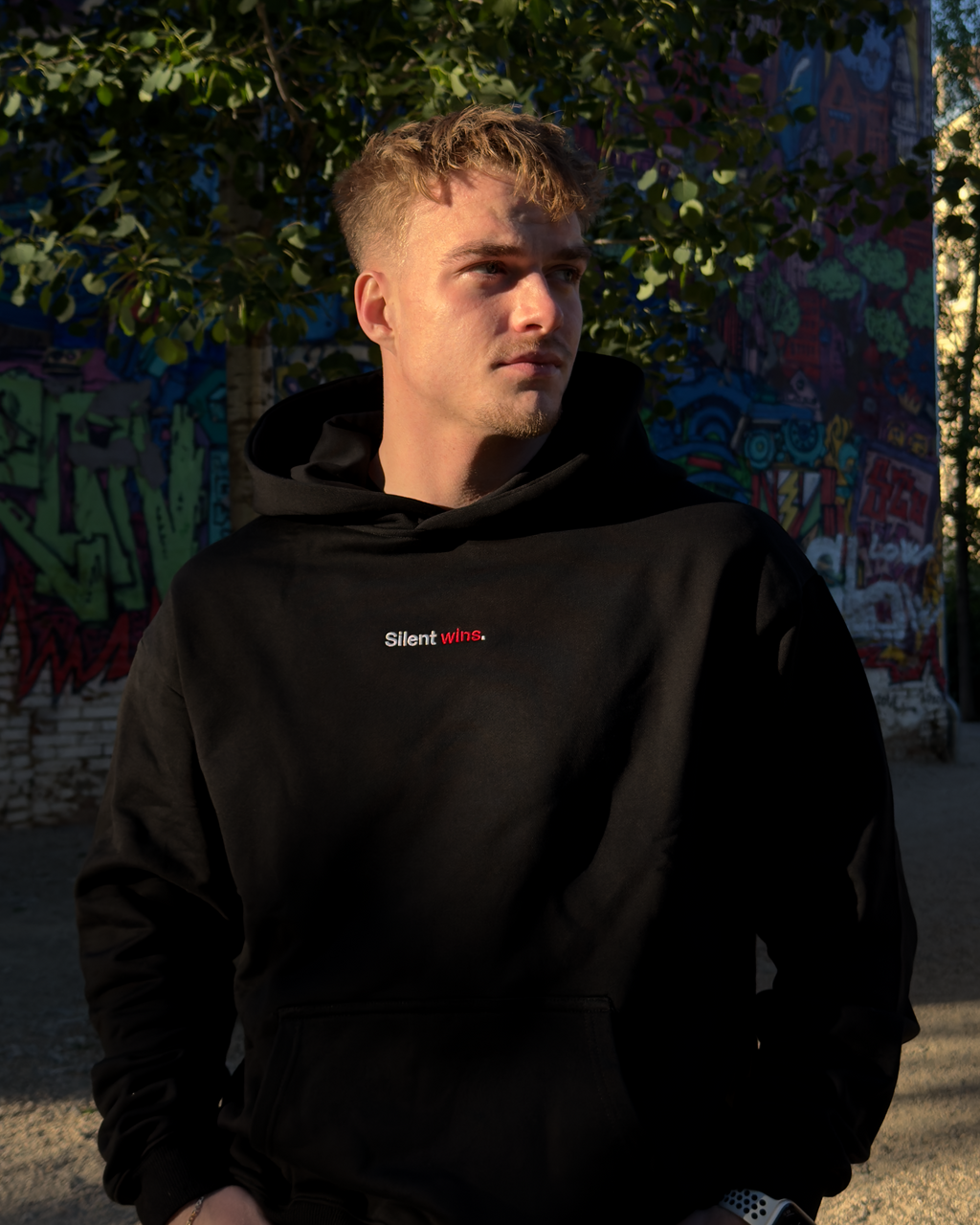 Silent wins Hoodie.